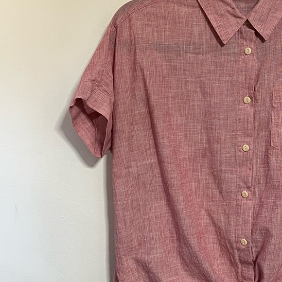 Madewell Pink Top Sz Small - Picture 3 of 9